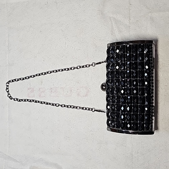 CMG Handbags - Shiny Black Evening Clutch bag- Host-Pick for Feb.7 Best in Bags Party